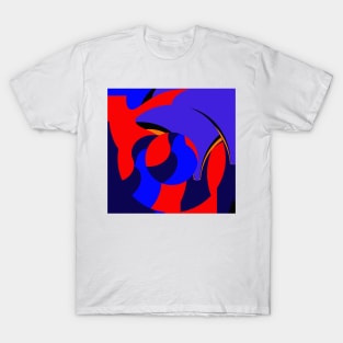 Swirling Cubism T-Shirt